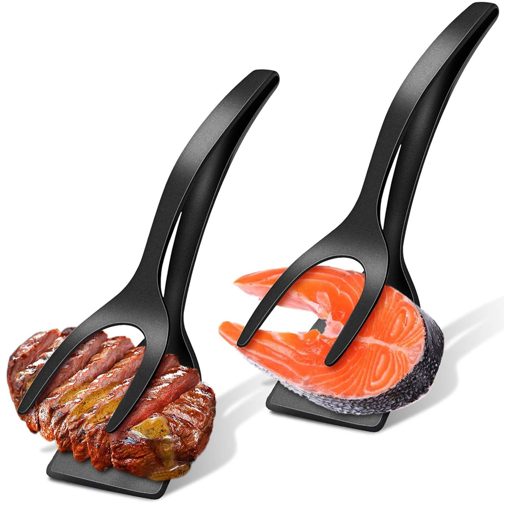 Home Cooking In French - 2 in 1 Kavrama Çevirme Spatula