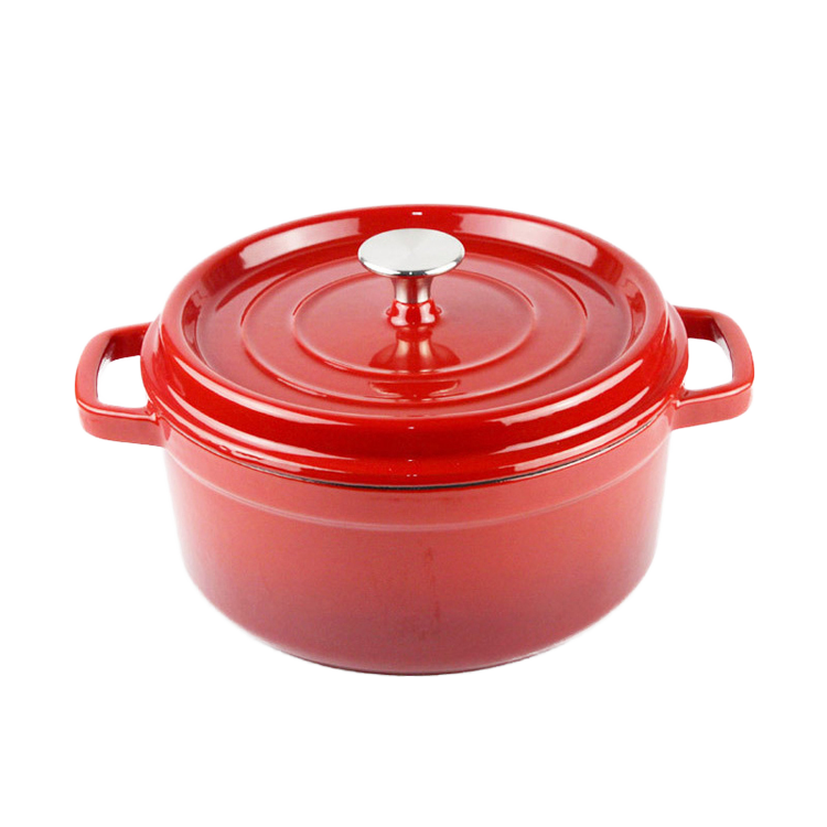 Dutch Oven Enamel - Dökme demir emaye yapışmaz güveç tenceresi