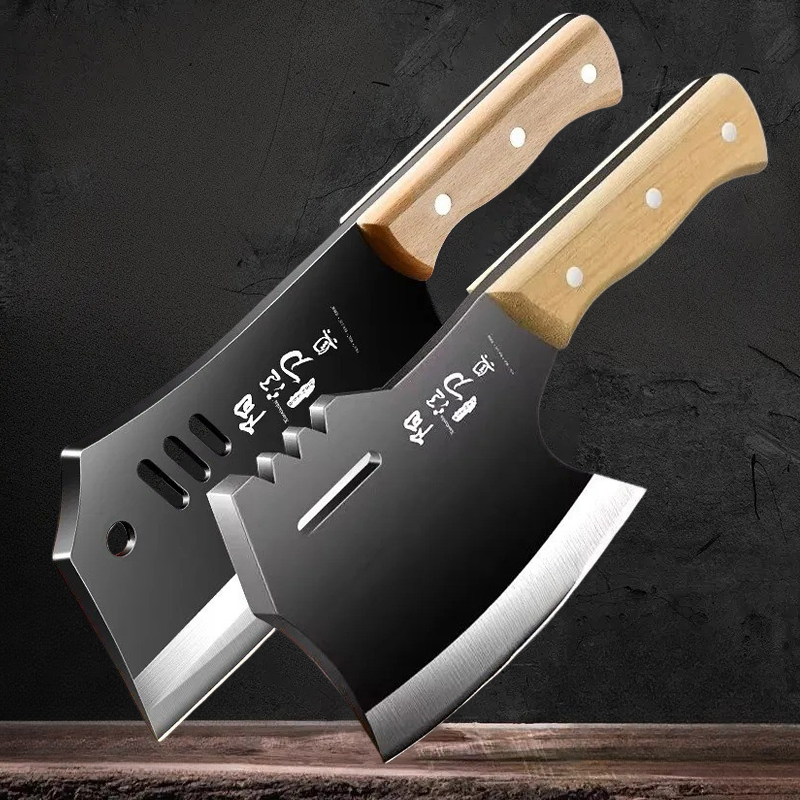 Wok Carbon Steel - Yüksek karbon çelik manuel dövme bıçak,