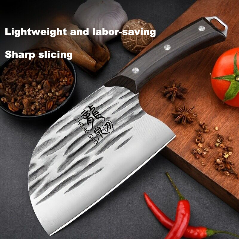 1 adet dövme mutfak bıçağı, ev - Wok Carbon Steel incelemesi ve fiyatı