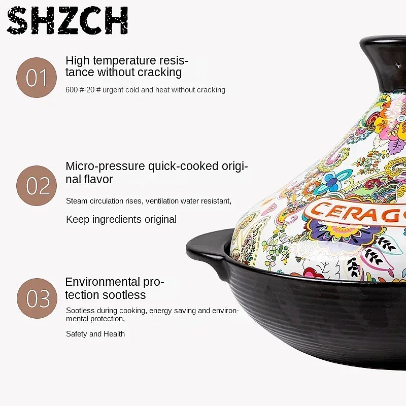 2L Seramik Tagine Çömlek Tence - Tagine Clay Pot incelemesi ve fiyatı