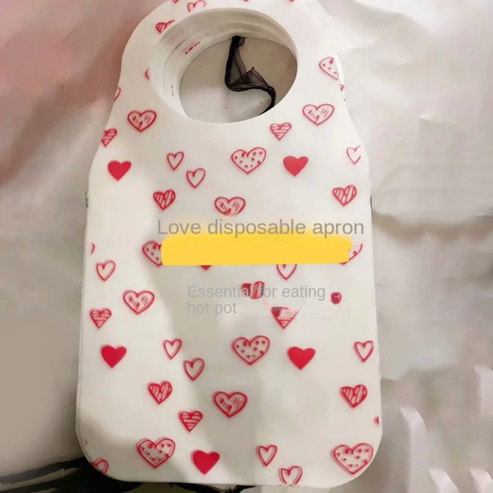 10 adet/torba Kalp Baskılı Tek - Home Cooking Oil Disposal incelemesi ve fiyatı