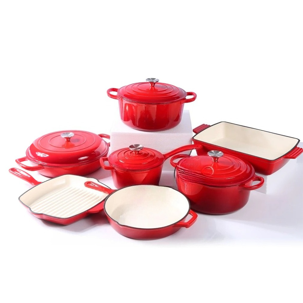 Mineli dökme demir tencere set - Dutch Oven Enamel incelemesi ve fiyatı