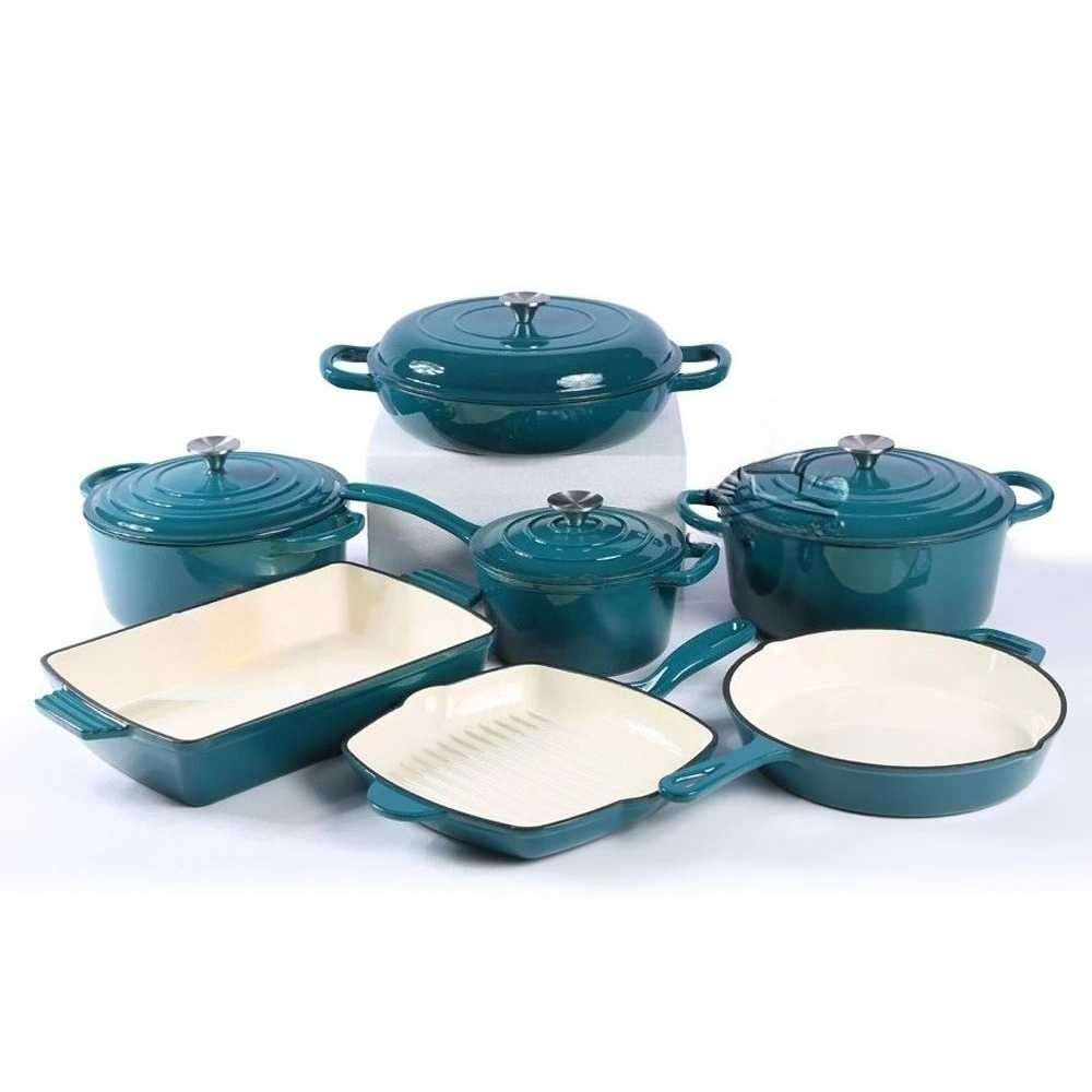 Mineli dökme demir tencere set - Dutch Oven Enamel incelemesi ve fiyatı