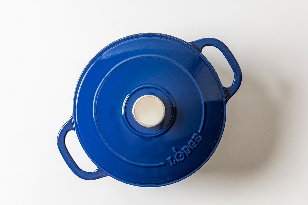 Lodge Dökme Demir 5.5qt İndigo - Dutch Oven Enamel incelemesi ve fiyatı