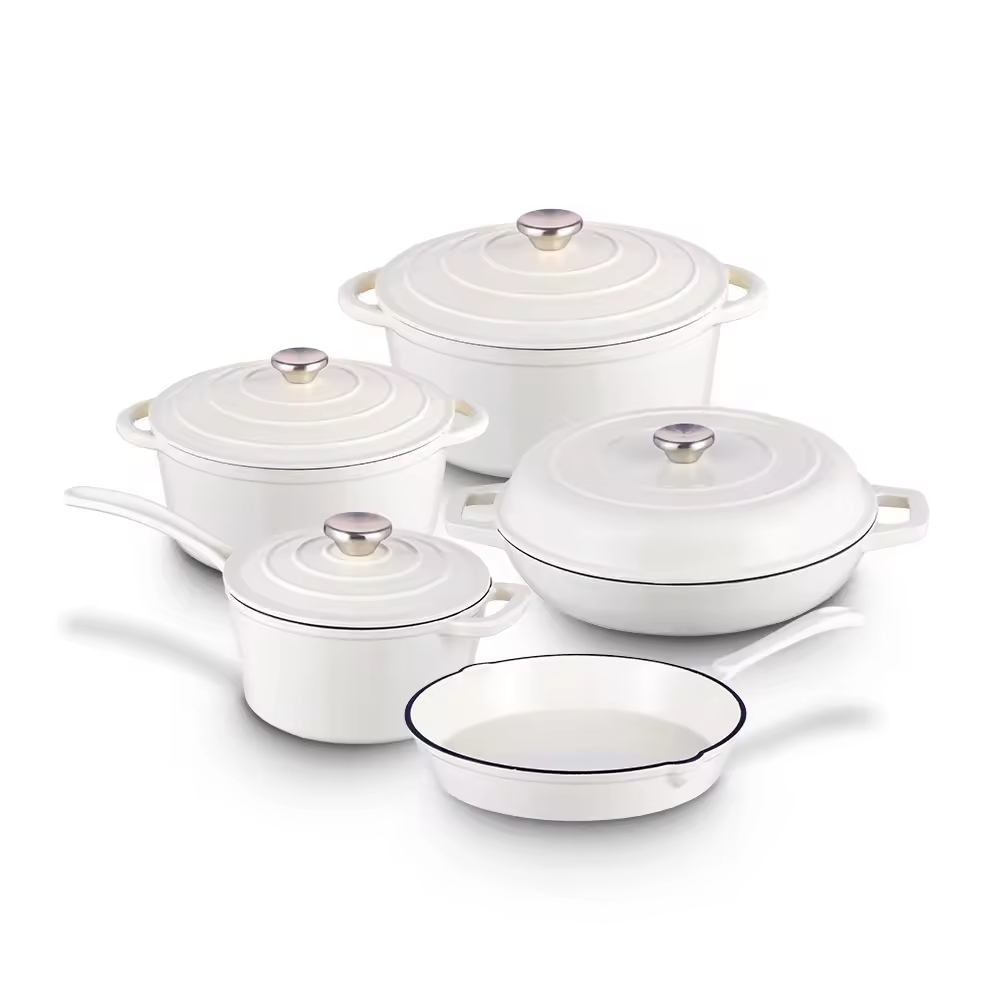 Mineli Dökme Demir Tencere Set - Dutch Oven Enamel incelemesi ve fiyatı