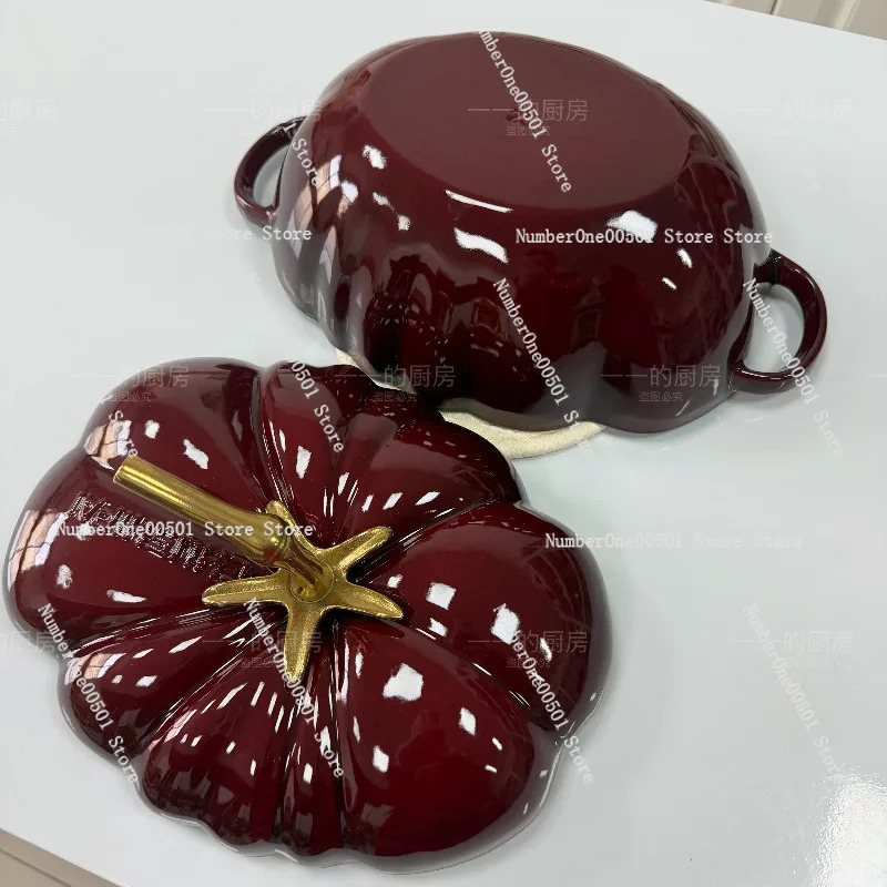 Domates Kabak Desenli Dökme De - Dutch Oven Enamel incelemesi ve fiyatı