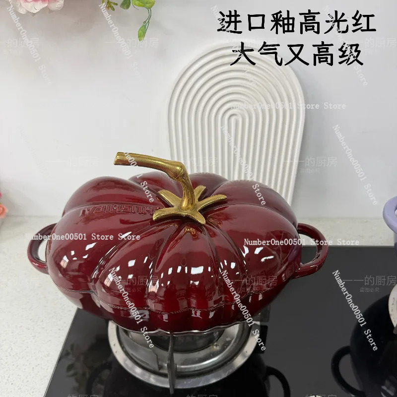 Domates Kabak Desenli Dökme De - Dutch Oven Enamel incelemesi ve fiyatı