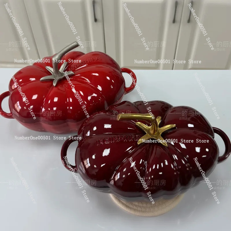 Domates Kabak Desenli Dökme De - Dutch Oven Enamel incelemesi ve fiyatı